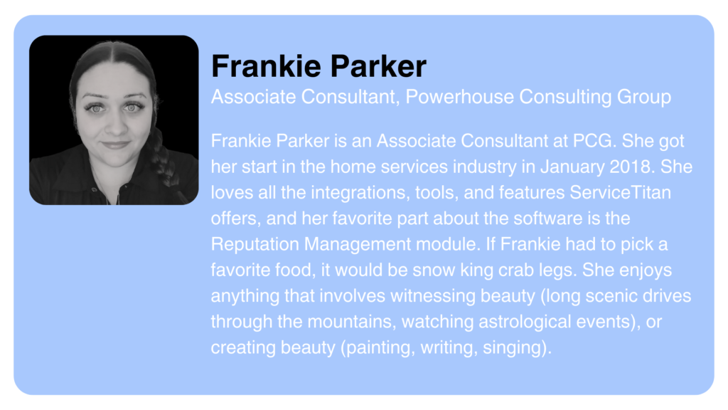 Frankie Parker Headshot and Biography